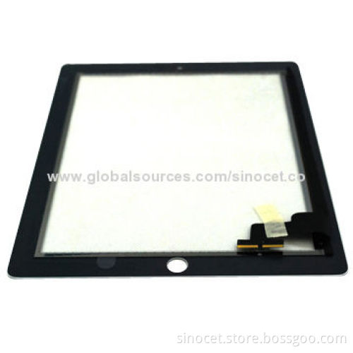 Touch Screen Glass Digitizer Replace Part for iPad 2, 2 Colors are Available